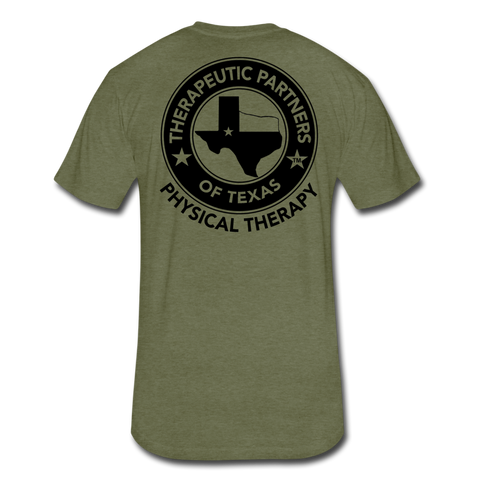 Therapeutic Partners of Texas Tee - heather military green