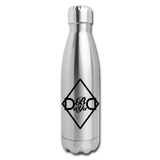 Diamond Insulated Water Bottle - silver