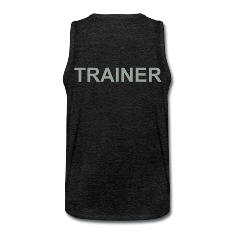 Trainer Tank - charcoal gray